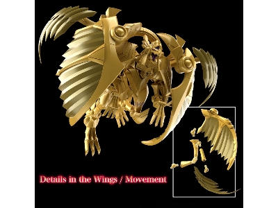 Figure Rise Standard Amplified Yu-gi-oh! - Egyptian God The Winged Dragon Of Ra - zdjęcie 13