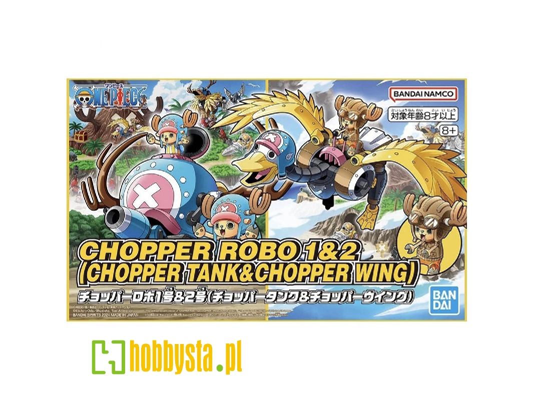 One Piece Chopper Robo 1 & 2 (Chopper Tank & Chopper Wing) - zdjęcie 1 One Piece Chopper Robo 1 & 2 (Chopper Tank & Chopper Wing) - zdjęcie 1
