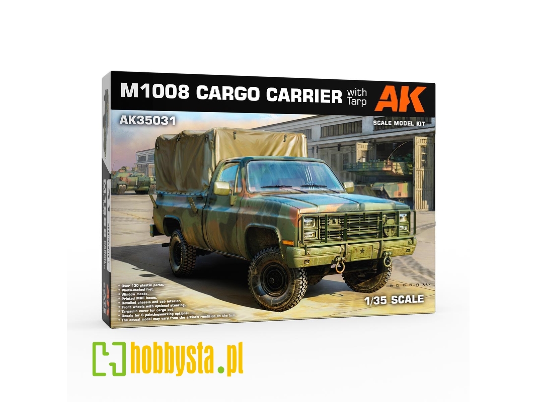 M1008 Cargo Troop Carrier With Tarp - zdjęcie 1 M1008 Cargo Troop Carrier With Tarp - zdjęcie 1