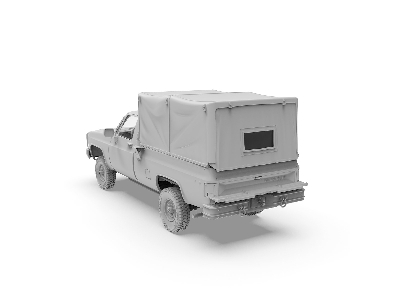 M1008 Cargo Troop Carrier With Tarp - zdjęcie 13
