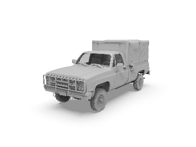 M1008 Cargo Troop Carrier With Tarp - zdjęcie 16