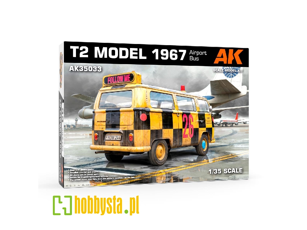 Volkswagen T2 Model 1967 Airport Bus - zdjęcie 1 Volkswagen T2 Model 1967 Airport Bus - zdjęcie 1