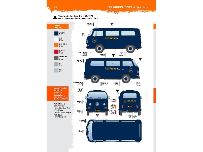 Volkswagen T2 Model 1967 Airport Bus - zdjęcie 10
