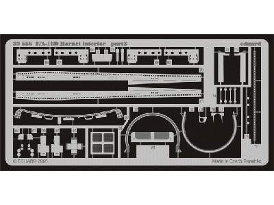  F-18D interior 1/32 - Academy Minicraft - blaszki - zdjęcie 4