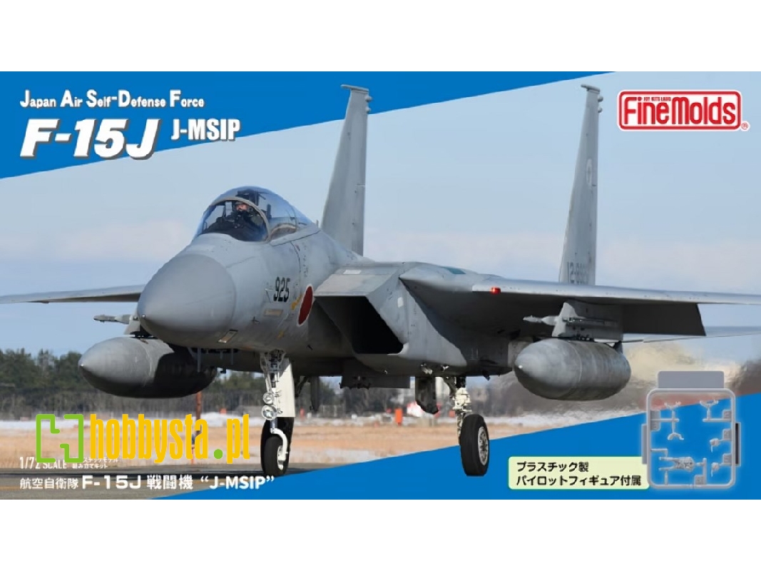 Jasdf F-15 J Jet Fighter "j-msip" With Pilot Figure - zdjęcie 1