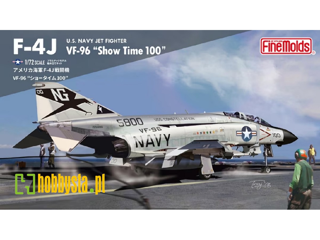 Mcdonnell Douglas F-4 J - Jet Fighter Vf-96 "showtime 100" - zdjęcie 1 Mcdonnell Douglas F-4 J - Jet Fighter Vf-96 "showtime 100" - zdjęcie 1