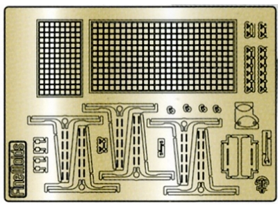 Extra Detail Parts For Type 4 Medium Tank (Photo Etched) - zdjęcie 1