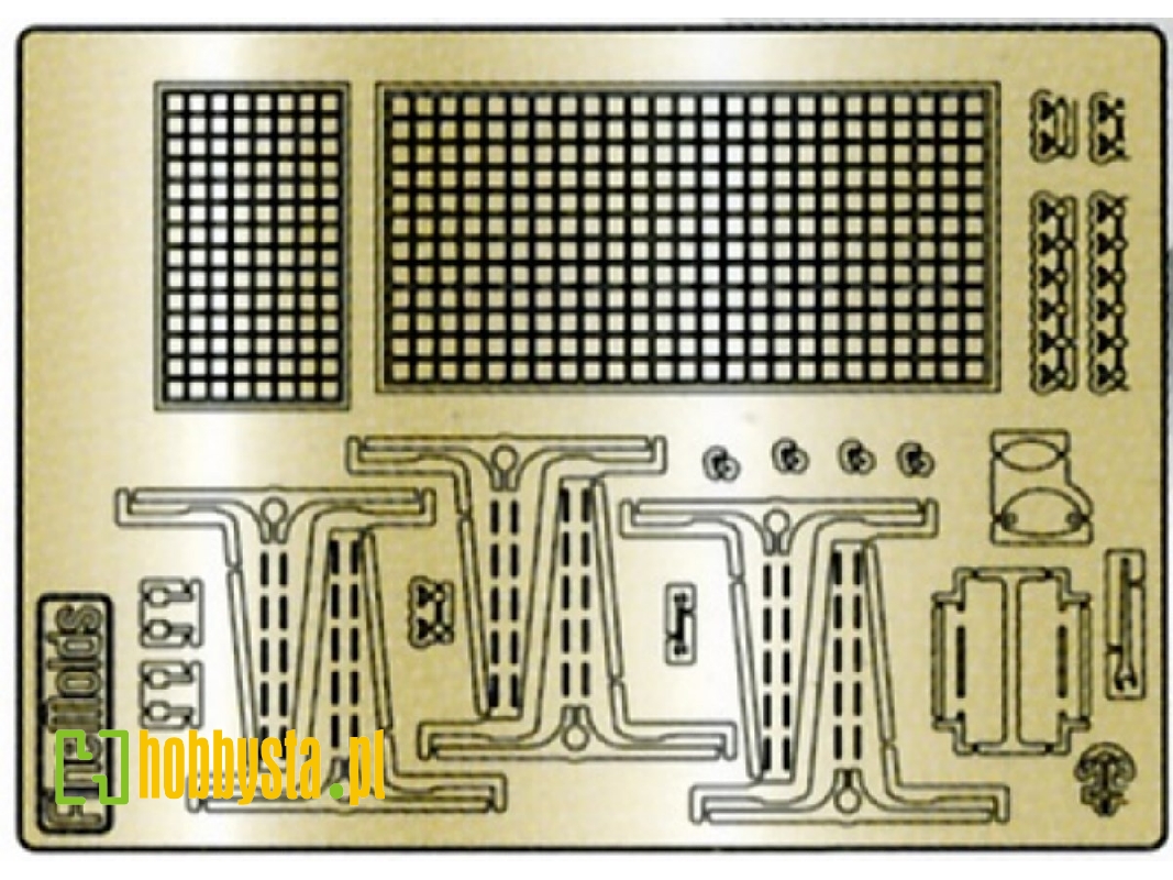 Extra Detail Parts For Type 4 Medium Tank (Photo Etched) - zdjęcie 1 Extra Detail Parts For Type 4 Medium Tank (Photo Etched) - zdjęcie 1