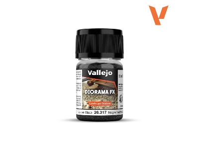 26317 Diorama Fx Landscape Texture Vulcan Black 0,1-2mm - zdjęcie 2