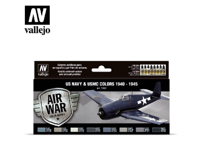Zestaw farb Model Air - Samoloty US Navy - 8 farb - zdjęcie 1