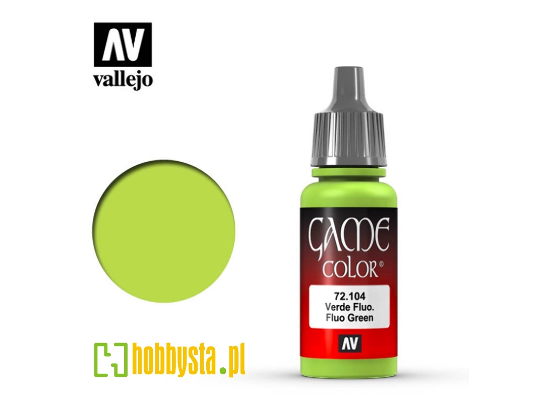 Farba Fluorescent Green - zdjęcie 1 Farba Fluorescent Green - zdjęcie 1