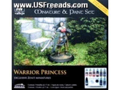 Zestaw farb do malowania figurek - Warrior Princess - 9 szt. - zdjęcie 1