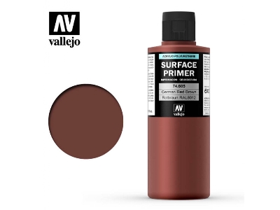 Podkład poliuretanowy - German Red Brown / Rotbraun RAL 8012 - zdjęcie 1
