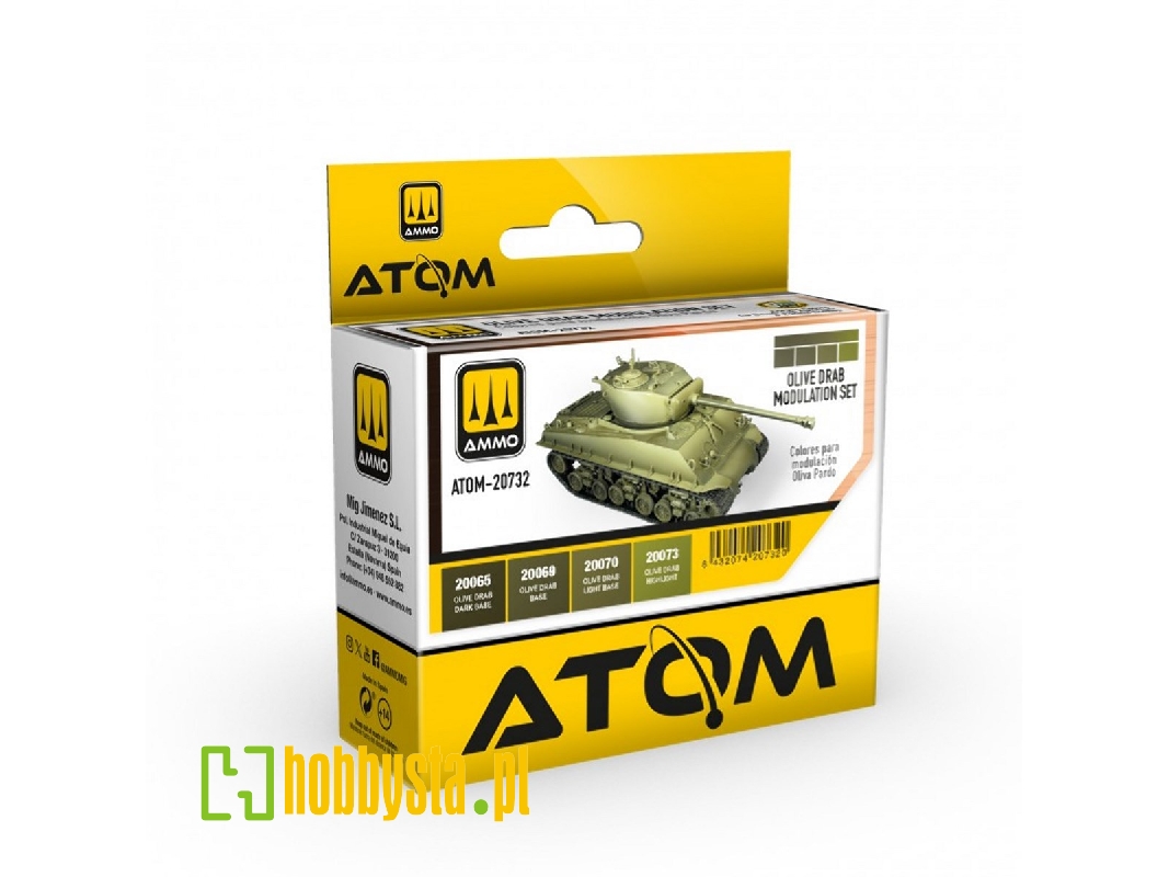 Atom-20732 Olive Drab Modulation Set - zdjęcie 1 Atom-20732 Olive Drab Modulation Set - zdjęcie 1