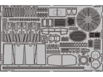  F-16I SUFA exterior 1/32 - Academy Minicraft - blaszki - zdjęcie 1