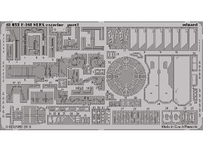  F-16I SUFA exterior 1/48 - Hasegawa - blaszki - zdjęcie 2