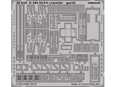  F-16I SUFA exterior 1/48 - Hasegawa - blaszki - zdjęcie 3