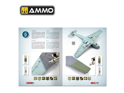 Solution Book 25 - How To Paint Early Wwii Luftwaffe Aircraft (English, Spanish, French & German) - zdjęcie 4