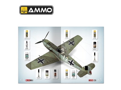 Solution Book 25 - How To Paint Early Wwii Luftwaffe Aircraft (English, Spanish, French & German) - zdjęcie 10