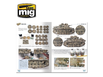 Encyclopaedia Of Armoured Vehicles Model Making Techniques - Vol. 4 Wheathering (German) - zdjęcie 5