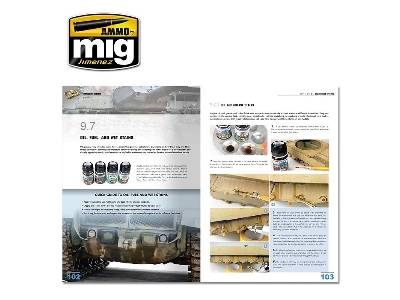 Encyclopaedia Of Armoured Vehicles Model Making Techniques - Vol. 4 Wheathering (German) - zdjęcie 7