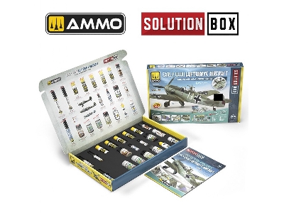 Solution Box 25 - Early Wwii Luftwaffe Aircraft - Colors And Weathering System - zdjęcie 2