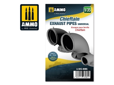 Chieftain Exhaust Pipes Universal - zdjęcie 1