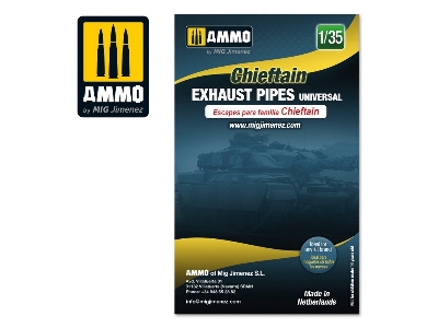 Chieftain Exhaust Pipes Universal - zdjęcie 2