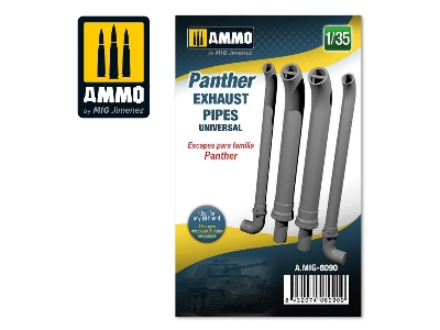 Panther Exhausts Pipes Universal - zdjęcie 1