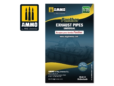 Panther Exhausts Pipes Universal - zdjęcie 2
