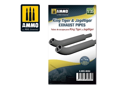 King Tiger & Jadtiger Exhaust Pipes - zdjęcie 1