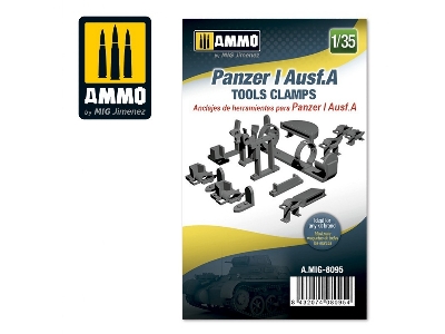Panzer I Ausf.A Tools Clamps - zdjęcie 1