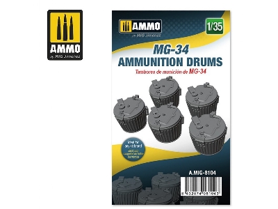 Mg-34 Ammunition Drums - zdjęcie 1