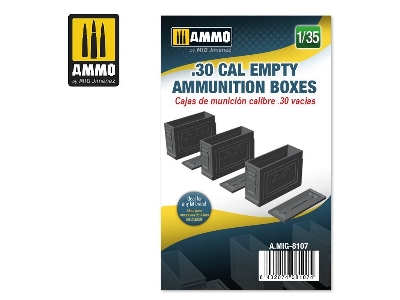 .30 Cal Empty Ammunition Boxes - zdjęcie 1
