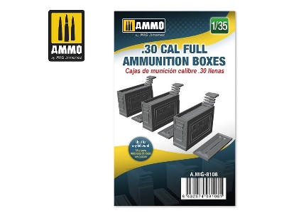 .30 Cal Full Ammunition Boxes - zdjęcie 1