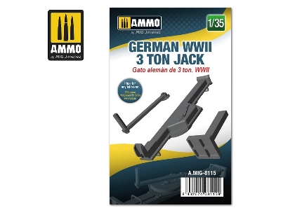 German Wwii 3 Ton Jack - zdjęcie 1