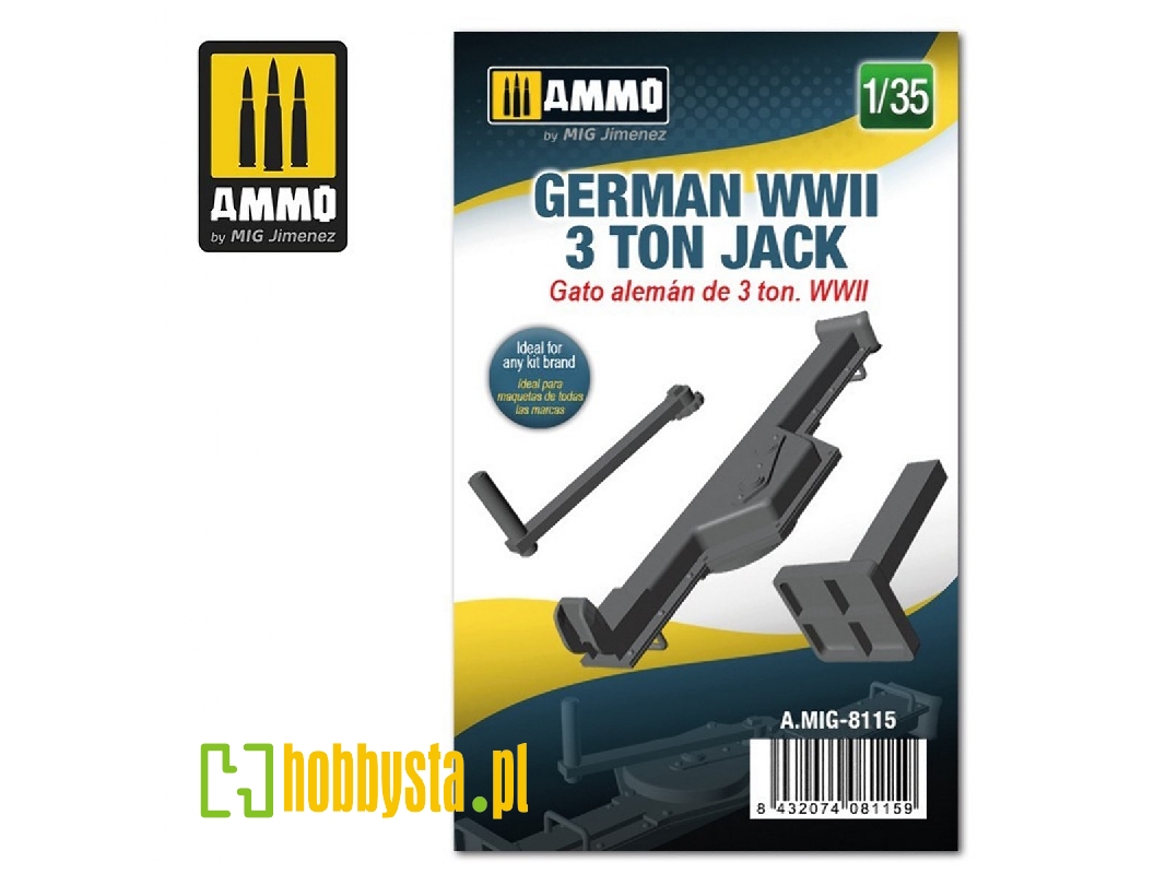 German Wwii 3 Ton Jack - zdjęcie 1 German Wwii 3 Ton Jack - zdjęcie 1