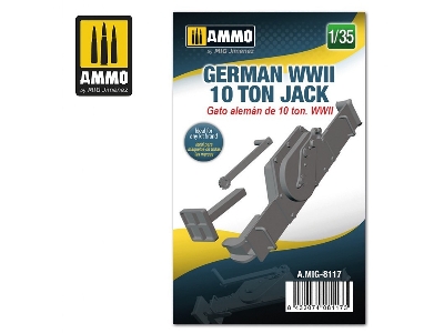 German Wwii 10 Ton Jack - zdjęcie 1