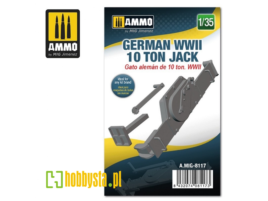 German Wwii 10 Ton Jack - zdjęcie 1 German Wwii 10 Ton Jack - zdjęcie 1