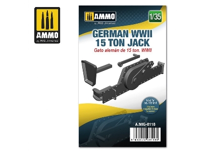 German Wwii 15 Ton Jack - zdjęcie 1