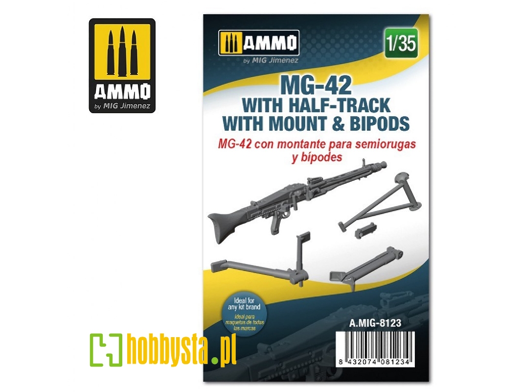 Mg-42 With Half-track Mount And Bipods - zdjęcie 1