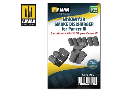 Nbkwrf39 Smoke Discharger For Panzer Iii - zdjęcie 1