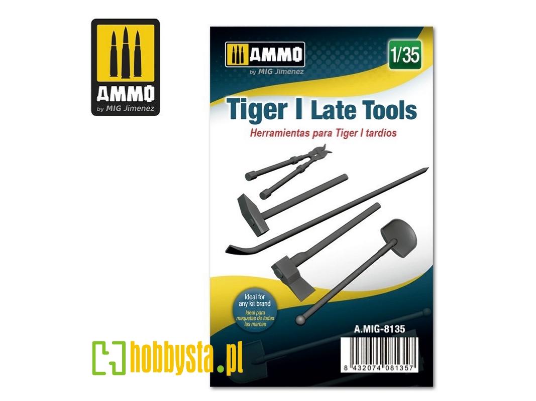 Late Tiger I Tools - zdjęcie 1 Late Tiger I Tools - zdjęcie 1