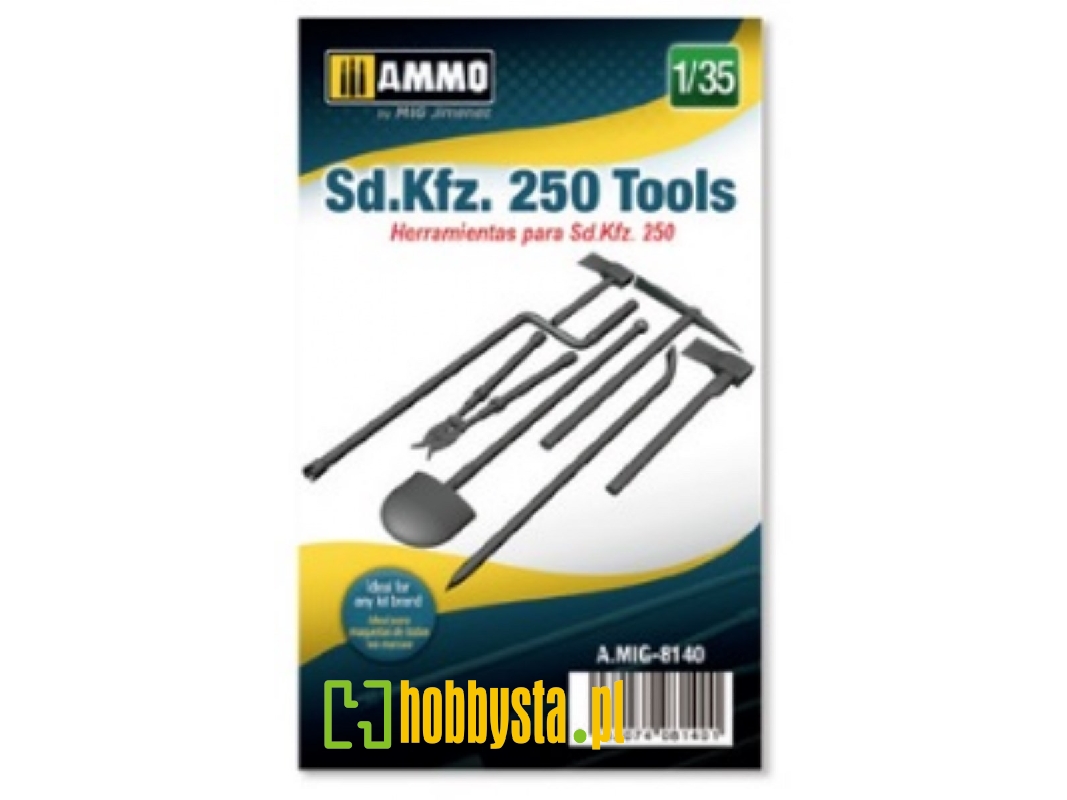 Sd.Kfz. 250 Tools - zdjęcie 1 Sd.Kfz. 250 Tools - zdjęcie 1