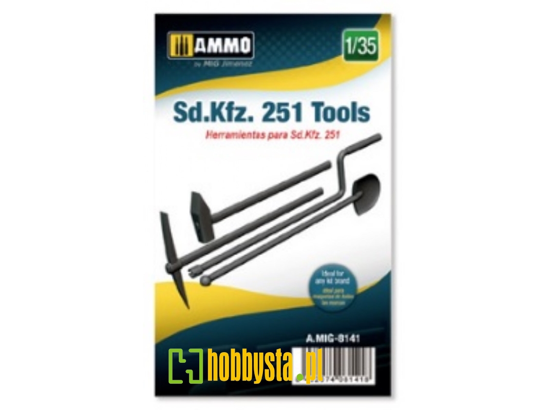 Sd.Kfz. 251 Tools - zdjęcie 1 Sd.Kfz. 251 Tools - zdjęcie 1
