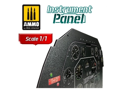 North American P-51b Mustang - Instrument Panel  1/1 - zdjęcie 3