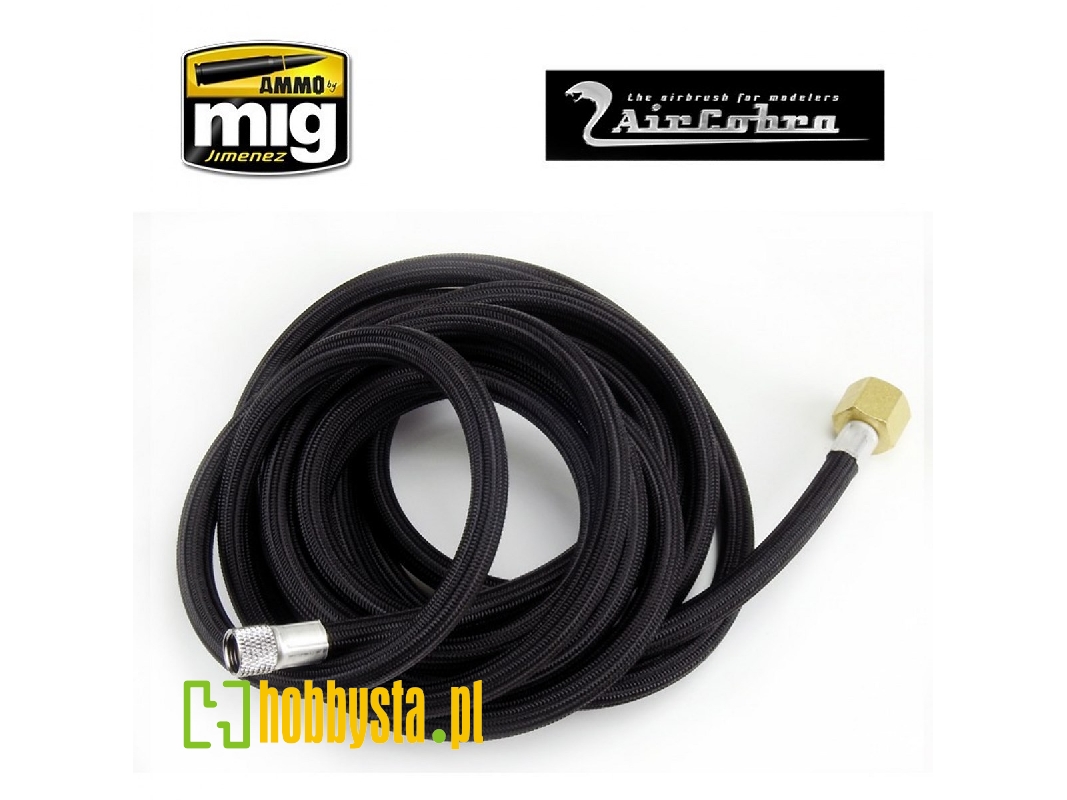 10 Foot Braided Air Hose 1/8" X 1/4" - zdjęcie 1 10 Foot Braided Air Hose 1/8" X 1/4" - zdjęcie 1