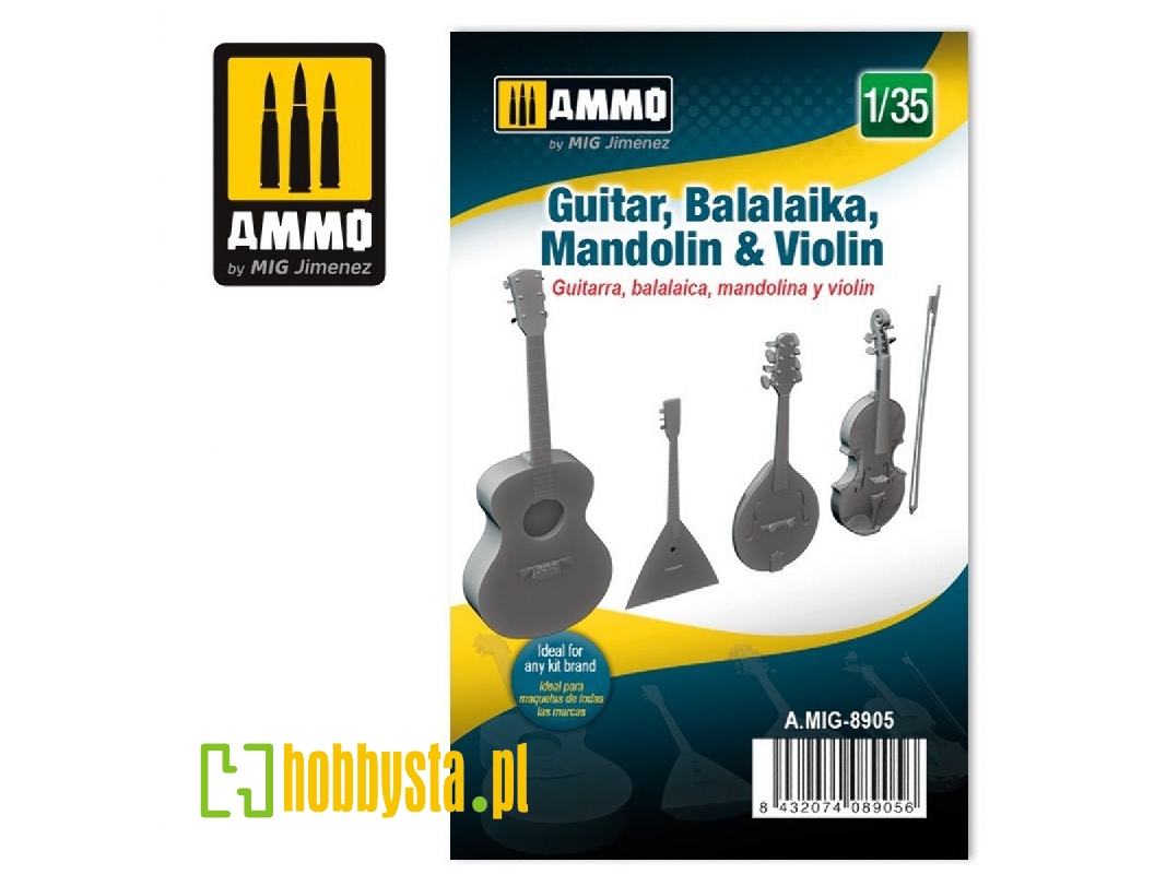 Guitar, Balalaika, Mandolin & Violin - zdjęcie 1
