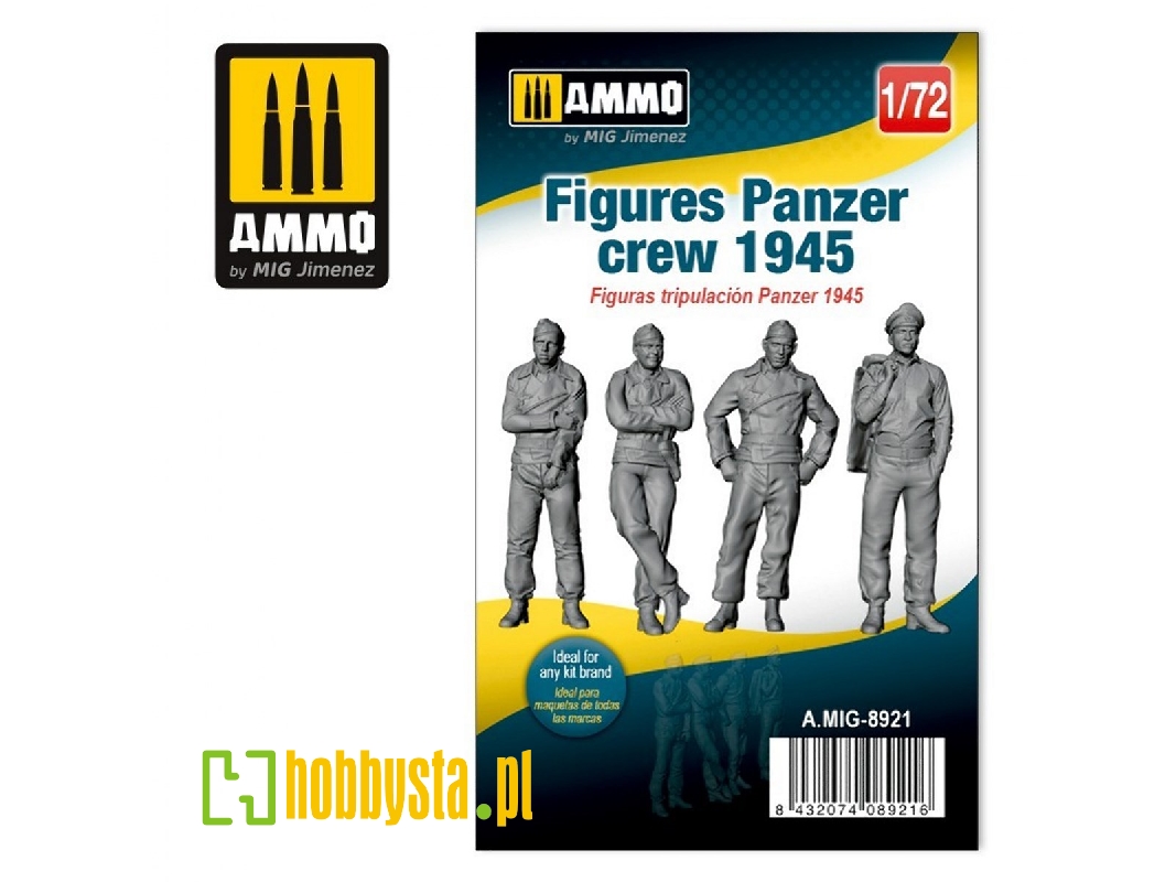Figures Panzer Crew 1945 - zdjęcie 1 Figures Panzer Crew 1945 - zdjęcie 1