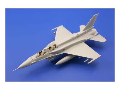  F-16I SUFA S. A. 1/72 - Hasegawa - blaszki - zdjęcie 4